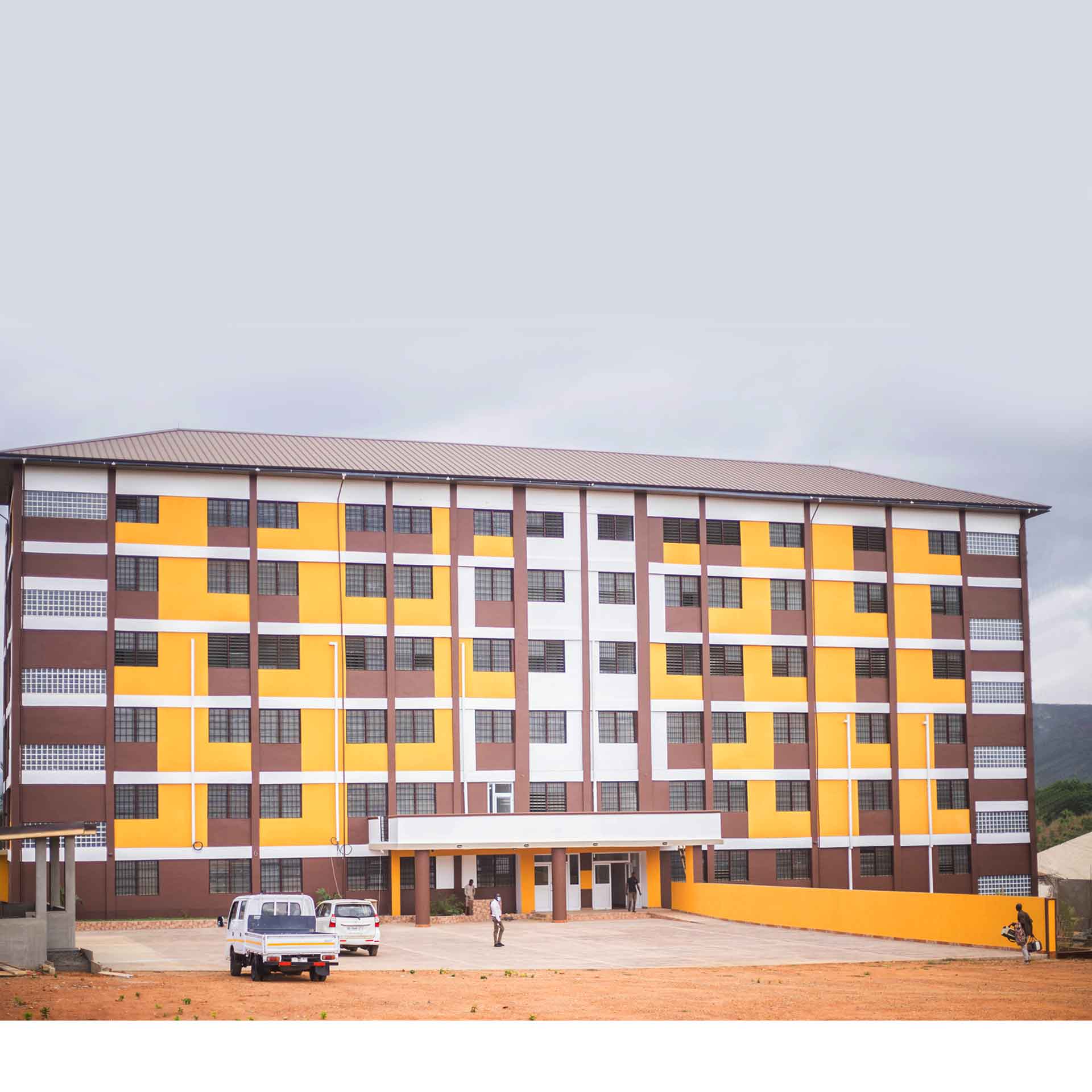 new-aucdt-building-oyibi AUCDT Campus at Oyibi