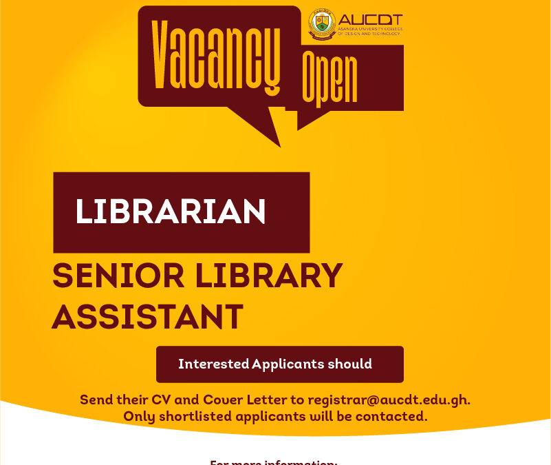 Senior Library Assistant Position