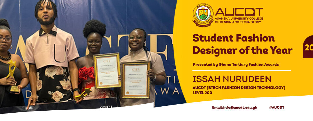 Nurudeen Issah: Student Fashion Designer of the Year 2024