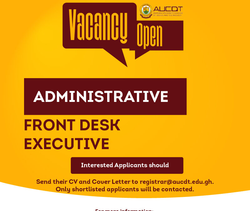 Front Desk Executive