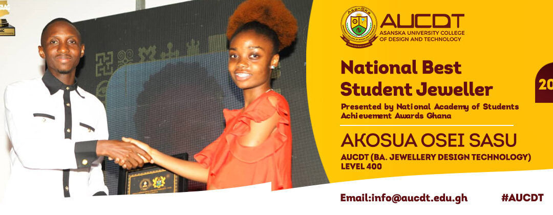 Akosua Osei Sasu wins the National Jewellery Competition Award