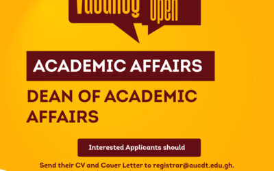 Dean of Academic Affairs