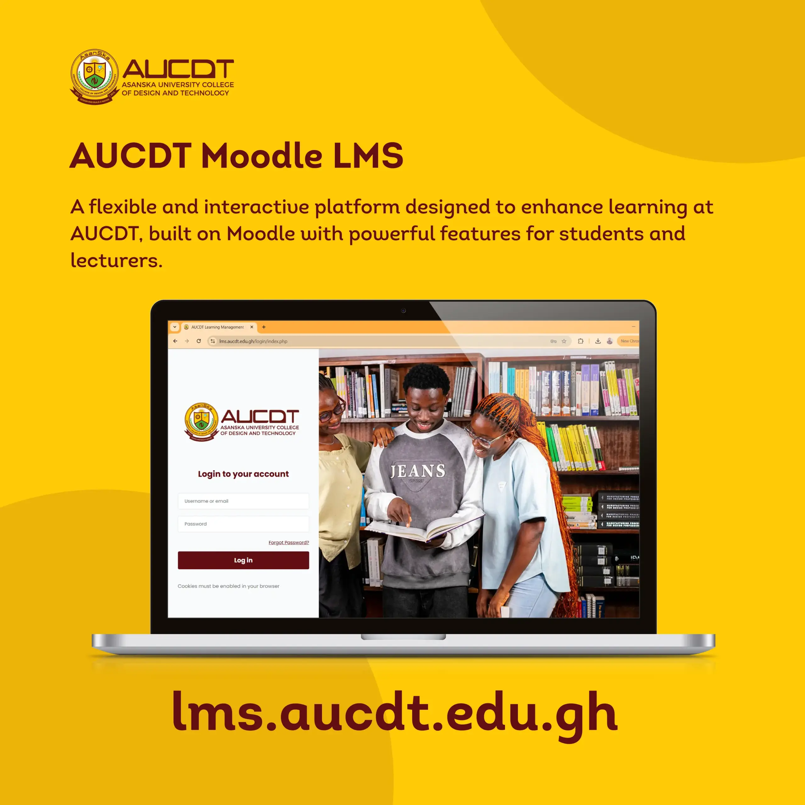 Banner image of the AUCDT LMS