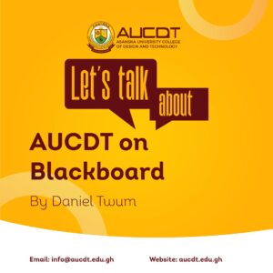 AUCDT on Blackboard: A Conversation with AI