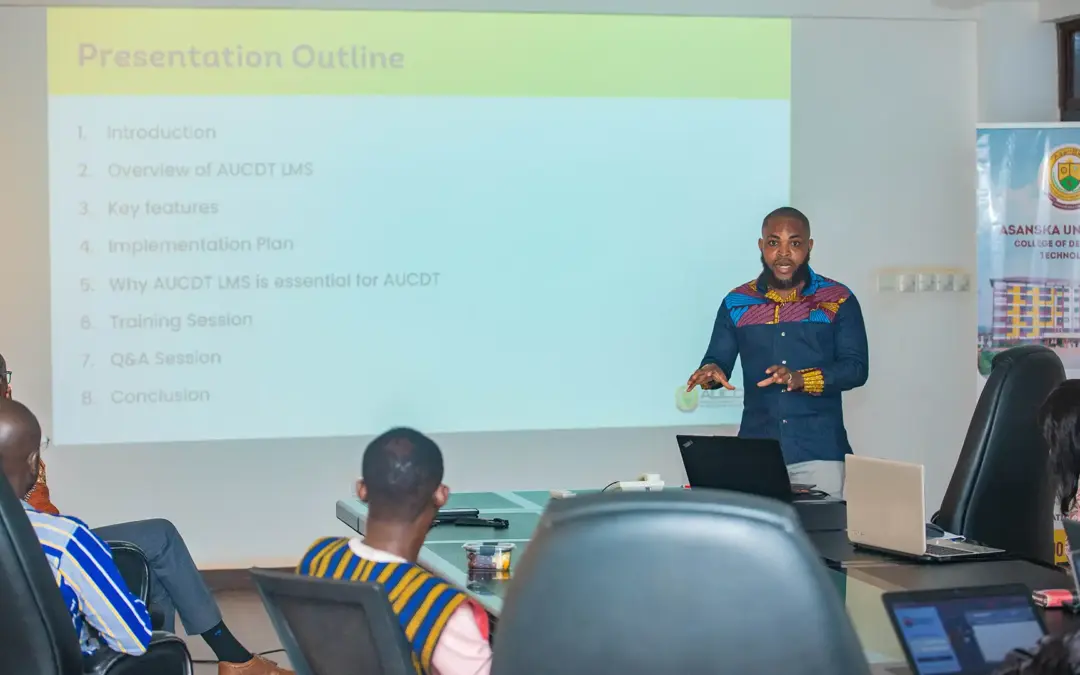 AUCDT Launches New Learning Management System